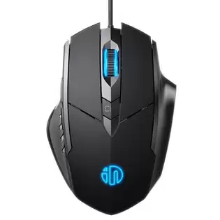 Order In Just $9.49 Inphic Pw1 Wired Gaming Mouse 6 Keys Macro Definition Glowing Mute Mouse 4000dpi Adjustable With This Coupon At Geekbuying