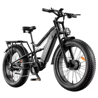Pay Only €1199.00 For Fengqs H6pro Electric Bike, 1000w*2 Motor, 52v 20ah Battery, 26*4.0 Inch Tires, 60km/h Max Speed, 140km Range, 7-speed, Lcd Display - Grey With This Coupon Code At Geekbuying