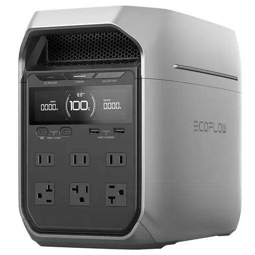 Pay Only $679 For Ecoflow Delta 3 Plus Portable Power Station, 1024wh Lfp Battery, 1800w Solar Generator, 13 Outlets, <10ms Ups & <30db Noise, Expandable To 5kwh, App Control, Ip65 Protection, 56min Fast Charging, For Home Backup, Outdoor Camping & Rv With This Coupon At Gee