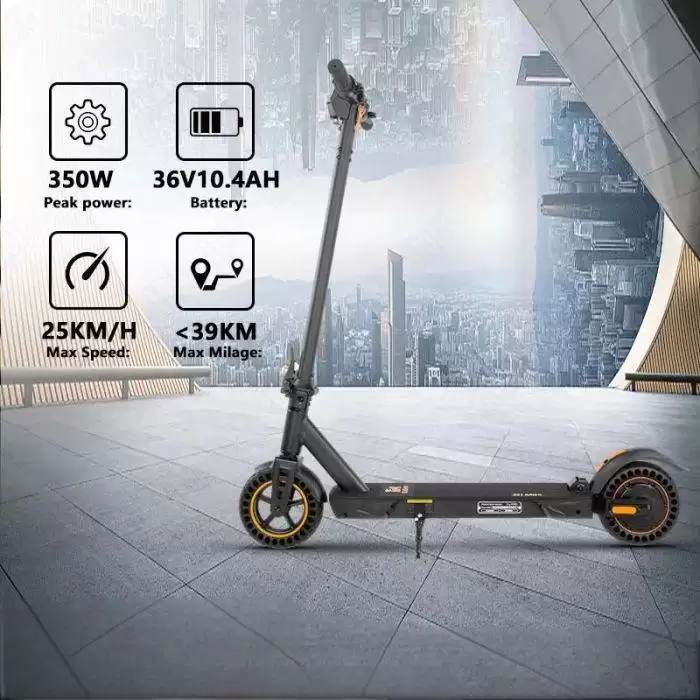 Grab $40 Off Kukirin S1 Max Electric Skateboard 350w 36v10.4ah Electronic Brakes Scooter Electrico 8 Inch Tire City Foldable Electric Scooter At Gshopper