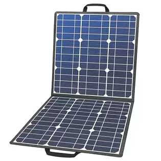 Order In Just €87.00 Flashfish Sp18v 100w Portable Solar Panel 4-in-1 Connector Double Usb Outputs Portable & Foldable Compatible With Most Power Stations For Outdoor Camping Van Rv Trip With This Discount Coupon At Geekbuying