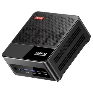 Order In Just €339.00 Aoostar Gem12 Max Mini Pc Barebone (no Ram No Ssd), Amd Ryzen 7 8745hs 8 Core Max 4.9ghz, Dual 2.5g Lan, Wifi 6, Bluetooth 5.2, Hdmi 2.1 + 2*usb4 + Dp1.4 4k@120hz 4 Screens Display, 1*oculink, 2*usb3.2, 2*usb2.0, 1*headphone Jack With This Discount Coup