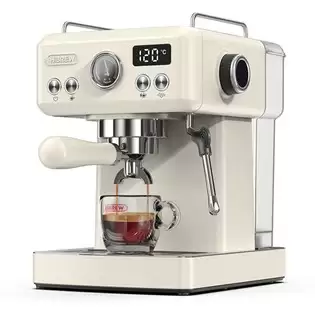 Pay Only $183.45 For Hibrew H10a Coffee Machine, 20bar Extraction Pressure, Adjustable Temperature & Cup Volume, 58mm Portafilter, 1.8l Removable Water Tank, Beige With This Coupon Code At Geekbuying