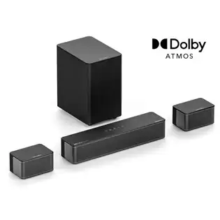 Order In Just $175.44 Ultimea Poseidon D60 5.1 Soundbar Subwoofer Speaker Kit, Dolby Atmos 5.1, Adjustable Surround Level, Multiple Modes With This Discount Coupon At Geekbuying