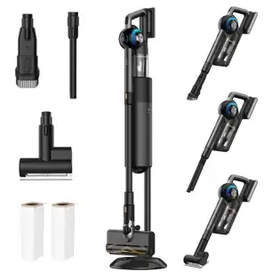 Order In Just €239.00 Jigoo V700 Cordless Vacuum Cleaner With 2.5 L Suction Station, Automatic Dust Emptying, 33kpa Suction Power, Anti-tangle Brush, Dual Led Illumination, Up To 55 Minutes Runtime, Ideal For Hard Floor, Carpet, Pet With This Discount Coupon At Geekbuying