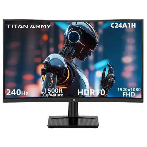 Order In Just $101.01 / Euro 89.99 Titan Army C24a1h 23.6 Inch Curved Gaming Monitor | Germany With This Discount Coupon At Geekbuying