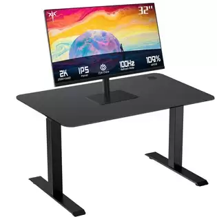 Order In Just €399.00 Acgam Jsz-3 Height-adjustable Standing Desk Frame (with Desktop) + Ktc H32t13 Gaming Monitor 2560*1440 With This Discount Coupon At Geekbuying