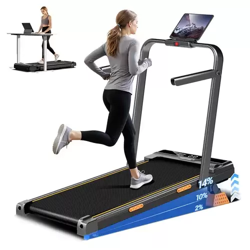 Order In Just $180.01 / Euro 159.99 Robore X5f Foldable Treadmill With 14% Incline, 2.5hp Quiet Motor, 10km/h Max Speed, 150kg Load, 3-level Incline, Led Display & Remote Control With This Coupon Code At Geekbuying