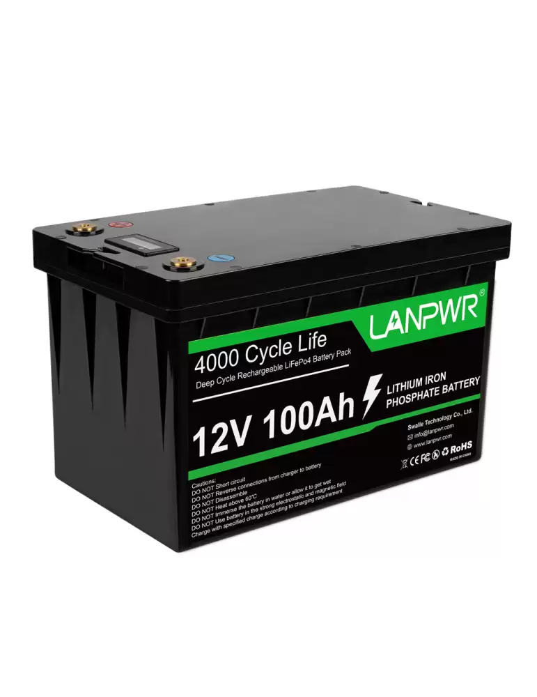 Get 10€ Off On Lanpwr 12v 100ah Batteria With This Discount Coupon At Geekmall.Com