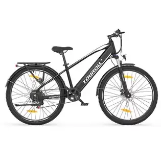 Order In Just €400.00-30.00 Touroll J1 27.5 Inch Trekking Bike With 250w Motor, 36v 15.6ah Battery, Max 100km Range, 1.8