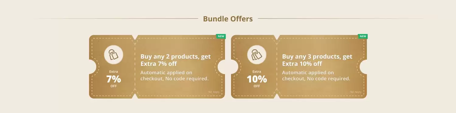 Buy 2 Get 7% Off Buy, 3 Get 10% Off At Neemans.Com