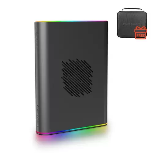 Order In Just $1004.24 One Netbook Onexgpu 2 Egpu Dock With Amd Radeon Rx 7800m Gpu, 12gb Gddr6 Ram, 192bit, 1*oculink, 1*usb-c 4.0, 2*usb 3.2, 1*pcie 3.0 Ssd, 1*rj45, 1*hdmi 2.1, 2*dp 2.0, 65w Reverse Charging, Rgb Light Effects - Eu Plug With This Coupon At Geekbuying