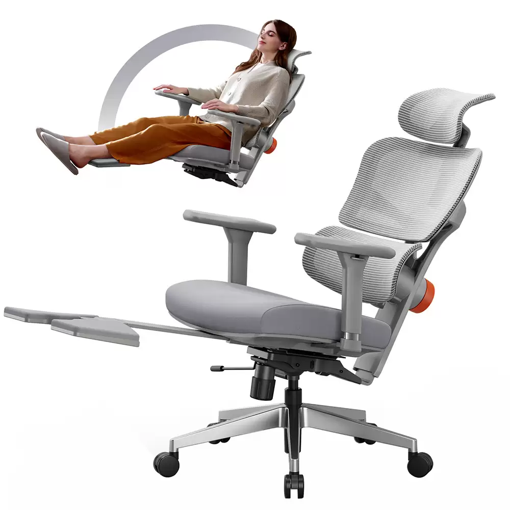 Order In Just $302.66 / Euro 269.00 Newtral Nt002 Ergonomic Chair Adaptive Lower Back Support With Footrest 4 Recline Angle Adjustable Backrest Armrest Headrest 5 Positions To Lock Aluminum Alloy Base - Pro Version With This Coupon Code At Geekbuying