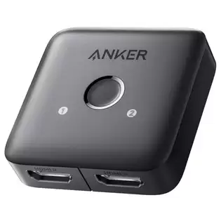 Order In Just $19.93 Anker 83h1 2-in-1-out 4k@60hz Hdmi Switcher, Supports Hdr, 3d, Dolby, Compatible With Laptops, Pc, Xbox Series, Ps5 / Ps4, Projector With This Coupon At Geekbuying