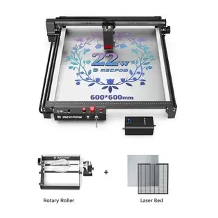 Order In Just €429.00 Mecpow X5 22w Laser + Rotary Roller + Laser Bed With This Discount Coupon At Geekbuying