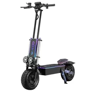 Order In Just €1369.00 Ootd D99 Off-road Electric Scooter 13 Inch Tires 3000w*2 Dual Motors 85km/h Max Speed 60v 40ah Battery Max 120km Range 150kg Max Load Dual Shock Absorption With Turn Signal Lights Front & Rear Hydraulic Brake Oil Brake App - Black With This Discount Co