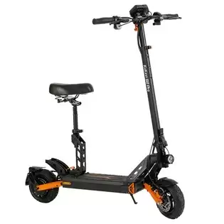 Pay Only $522.90 For Kukirin G2 Pro Folding Electric Scooter 9.0x3.0 Inch Tubeless Vacuum Tire 600w Motor 48v 15.6ah Battery 58km Max Range, Hd Lcd Display Dual Disc Brake Led Light Spring Shock Absorber, Detachable Seat Turn Signal Light With This Coupon Code At Geekbuying