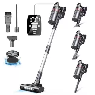 Pay Only $107.95 For Umlo V160 Cordless Vacuum Cleaner, 33kpa 500w Powerful Suction, 60min Runtime, Anti-tangle Brush, For Pet Hair, Hard Floors And Carpets With This Coupon Code At Geekbuying