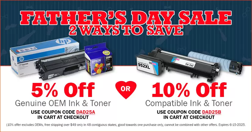 Get 5% Off Genuine Ink & Toner & Imaging Supplies At Ink4less