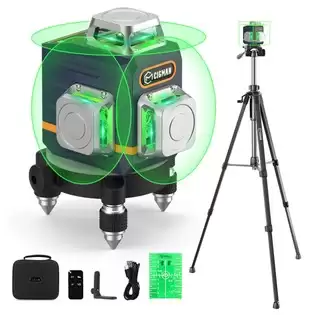 Pay Only $110.76 For Cigman Cm-701t 3x360 Self-leveling Laser Level - 1.5m Tripod, Remote-controlled, 4000mah Battery With This Coupon Code At Geekbuying