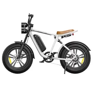Order In Just €999.00 Engwe M20 Electric Bike 20*4.0'' Fat Tires 750w Brushless Motor 45km/h Max Speed 48v 13ah Battery 75km Range Double Disc Brake Shimano 7-speed Gears Dual Shock Systems - White With This Discount Coupon At Geekbuying