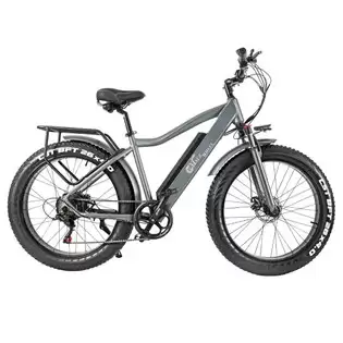 Pay Only €929.00 For Cmacewheel J26 Electric Bike, 26*4.0'' Cst Tire, 750w Motor, 45km/h Max Speed, 110km Max Range, 17ah Battery, Disc Brake, 150kg Max Load - Silver Grey With This Coupon Code At Geekbuying