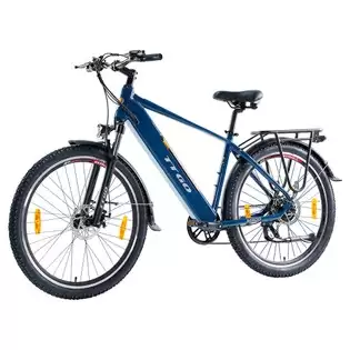 Order In Just €819.00 Ttgo M300 Electric Bike, 250w Motor, 36v 20ah Battery, 27.5 Inch Tires, 25km/h Max Speed, 120km Max Range, Mechanical Disc Brake, Torque Sensor, Shimano 7-speed, Lcd Display - Blue With This Discount Coupon At Geekbuying