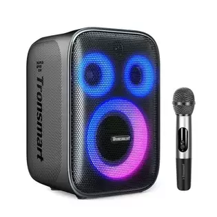 Order In Just $100.23 Tronsmart Halo 200 Karaoke Party Speaker 120w With 1 Wireless Microphone - Black With This Discount Coupon At Geekbuying