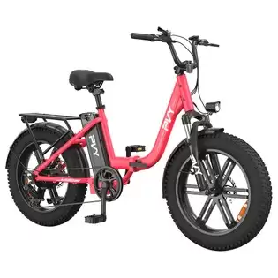 Pay Only $934.14 For Pvy Ls20 Electric Bike, 250w Motor, 48v 16.5ah Battery, 20*4.0-inch Fat Tires, 25km/h Max Speed, 100km Range, Hydraulic Brake, Lockable Shock Absorbing Fork, Shimano 7-speed, Lcd Display - Pink With This Coupon Code At Geekbuying