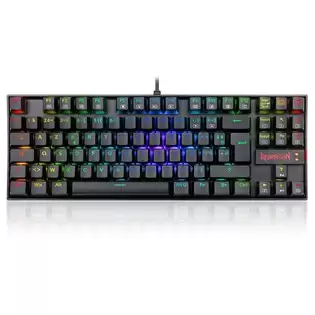 Pay Only €32.99 For Redragon K552p-kr-fr Rgb Backlight Tkl Mechanical Keyboard Compact 88 Keys Azerty Fr Layout Red Switch - Black With This Coupon Code At Geekbuying