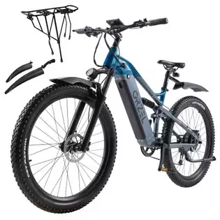 Pay Only €1299.00 For Orzelebike M49 Electric Bike, 500w Motor, 48v 20ah Battery, 27.5 Inch Tires, 45km/h Max Speed, 180km Max Range, Shimano Hydraulic Brake, Front Fork Shock Absorber, 9-speed, Lcd Display - Blue With This Coupon Code At Geekbuying
