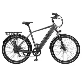 Pay Only €1019.00 For Tesway Electric Bike, 250w Motor, 48v 12ah Battery, 27.5*2.4-inch Tires, 25km/h Max Speed, 65km Range, Suspension Fork, Mechanical Disc Brake, Shimano 7-speed - Grey With This Coupon Code At Geekbuying