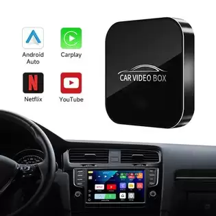 Order In Just $43.2 Ab038 Wireless Carplay Android Auto Box, Car Multimedia System With Mirror Link, Plug & Play Usb Adapter, Dual Wifi 2.4g/5g, Bluetooth 5.0, Supports Tf Card & Online Videos With This Coupon At Geekbuying