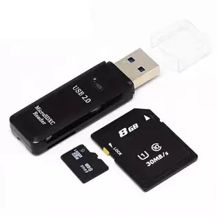 Order In Just $7.99 Usb 2.0 Sd Card Reader 5gbps Transmission Speed For Tv, Laptop, Computer, Camera - Black With This Coupon At Geekbuying