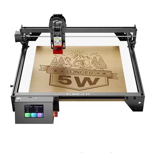 Order In Just $295.16 Longer Ray5 5w Laser Engraver, 3.5inch Touch Screen, Offline Carving, Ultrafine Focused Laser, 32-bit Chipset, Upgradable Laser Module, Compatible With Windows/mac/linux System With This Coupon At Geekbuying