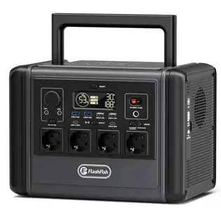 Pay Only $511.45 For Flashfish T1200s Portable Power Station, 768wh Lifepo4 Battery, 1200w Ac (2400w Surge), 100w Usb-c, 14 Ports, Built-in Led Light, For Camping/rv/off-grid/emergency With This Coupon Code At Geekbuying