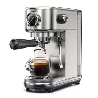 Pay Only €114.99 For Hibrew H10b Espresso Coffee Machine, 20bar Extraction Pressure, Semi-automatic, Adjustable Temperature & Cup Volume, 51mm Aluminum Alloy Handle, 1.3l Removable Water Tank, Silver With This Coupon Code At Geekbuying