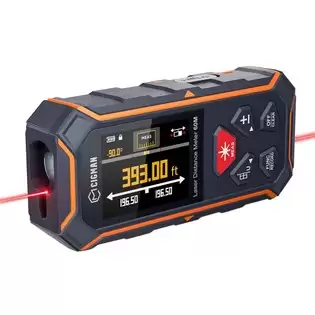 Order In Just $65.23 Cigman Cd-60r Digital Laser Distance Measure - 393ft/120m, Bilateral Red Beam , 1/16 Accuracy, 30 Data Memory & Backlit Lcd For Indoor/outdoor Use With This Discount Coupon At Geekbuying