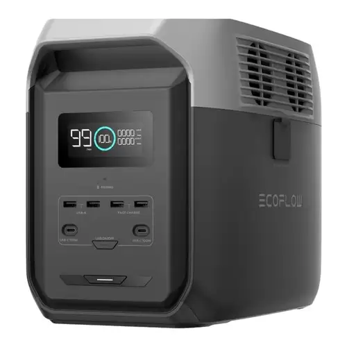 Pay Only $999 For Ecoflow Delta 3 1500 Portable Power Station, 1536wh Lfp Battery, 1800w Solar Generator, 15 Outlets, <15ms Ups, Expandable To 5.5kwh, App Control, Ip65 Protection, 1.5h Fast Charge, For Home Backup, Outdoor Camping & Rv, Black With This Coupon At Geekbuying