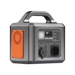 [eu Direct] Sbaoh P605 Portable Power Station 600w 538.7wh Battery Solar Generator With 230v Ac Outlets Led Light Backup Battery For Camping [eu Direct] Extra $30 Off With Exclusive Code