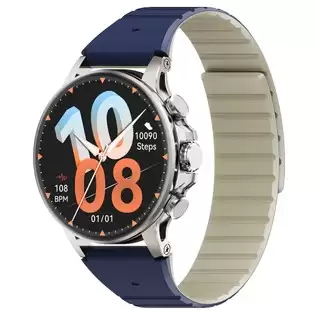 Pay Only €43.99 For Imiki Holo Ultra Smartwatch, 1.6 Inch Amoled Screen, 100+ Sports Modes, Ip68 Waterproof, Health & Sleep Monitoring, Bluetooth Calling, 100+ Watch Faces - Silver With This Coupon Code At Geekbuying