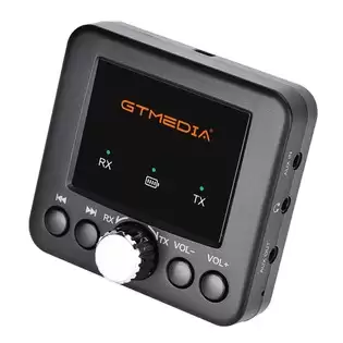 Pay Only $13.02 For Gtmedia Rt05 Bluetooth 5.2 Audio Adapter Audio Receiver Transmitter With This Coupon At Geekbuying