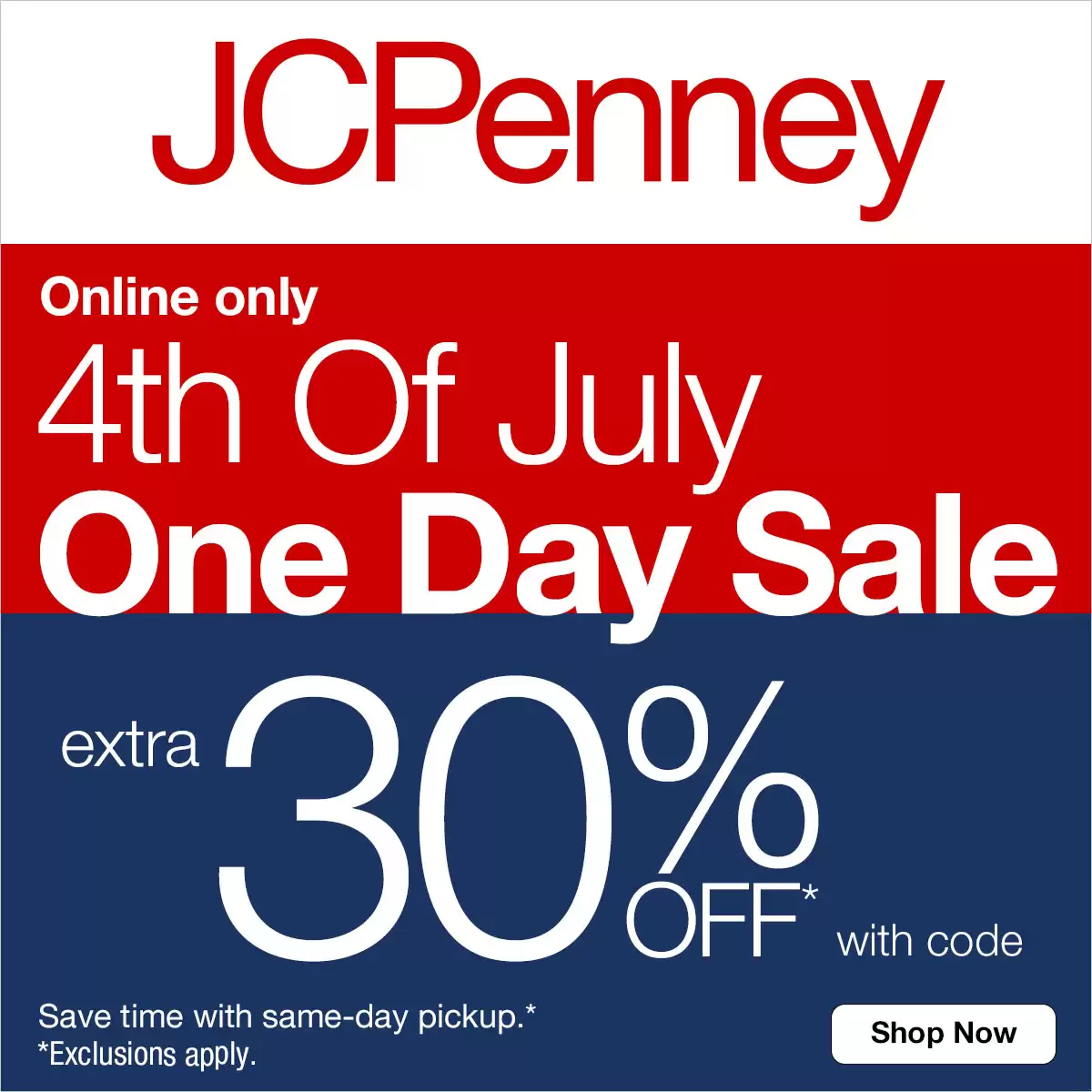 Get Extra 30% Off With This Jcpenney Discount Voucher