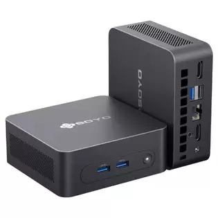 Order In Just $159.40 Soyo M2 Plus2 Mini Pc, Intel 12th Gen Alder Lake N100 Cpu Up To 3.4ghz, 16gb Ddr4 512gb Sata M.2 2280 Ssd, 4k@60hz Dual Displays, Hdmi, Wifi 5 & Bluetooth 5.0 Mini Computer For Business, Education And Office With This Discount Coupon At Geekbuying