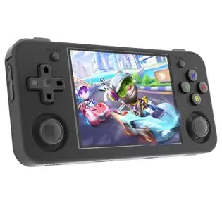 Pay Only €59.00 For Anbernic Rg35xx H Game Console 32gb + 64gb Tf Card With 5000+ Games - Black With This Coupon Code At Geekbuying