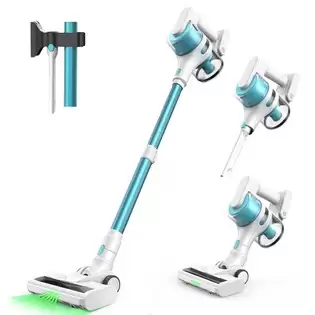 Pay Only $83.52 For Moosoo S6 Cordless Stick Vacuum Cleaner, 18kpa Strong Suction, 40min Runtime, 1l Dust Cup, Type-c Charging, 5-stage Hepa Filtration With This Coupon Code At Geekbuying