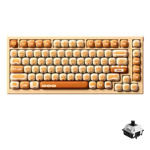 Pay Only $94.14 For Akko Mg75w Bun Wonderland Dual Mode Mechanical Keyboard With This Coupon At Geekbuying