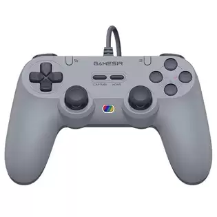 Pay Only €16.99 For Gamesir T3 Lite Wired Symmetric Game Controller, Wired 1000hz Polling Rate, Dual Vibration, Hall Effect Sticks And 2 Remappable Buttons, Turbo, Pc Controller For Steam/android/ios/switch - Retro Gray With This Coupon Code At Geekbuying