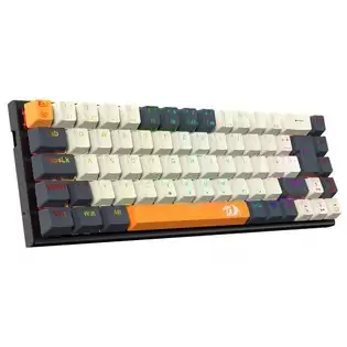 Pay Only €37.99 For Redragon Qwertz German Layout K633cgo-rgb Ryze 68-key Mechanical Gaming Keyboard, Red Switch Rgb Backlight Metal Panel Usb-c Wired Connection, Hot-swappable Mechanical Switches Programmable Keys Colorful Pbt Keycaps With 4 Extra Outemu Switches With This