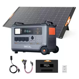 Order In Just €1649.00 Blackview Oscal Powermax 3600 3600wh Rugged Power Station + Blackview Oscal Pm400 Pro 400w Foldable Solar Panel With This Discount Coupon At Geekbuying